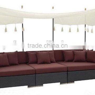 outdoor wicker day bed knock down furniture