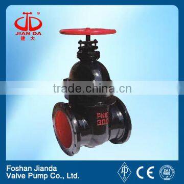 300lb flange type cast iron non-rising stem gate valve