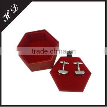 Wholesale Promotional Cheap Small Individual Fancy Travel Cufflink Gift Box photo-3