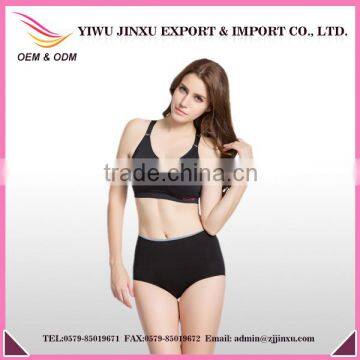 New Custom Hot Sexy Fashion Yoga Ladies Sublimation Printed fitness wear women's sport yoga bra panty set