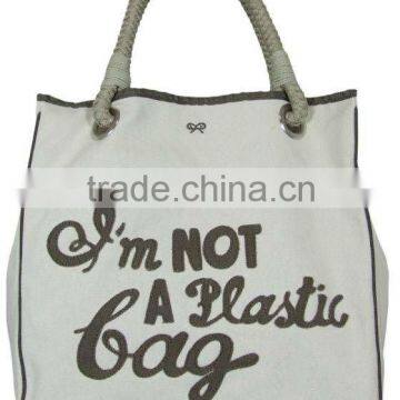 2016 New Fashion Designer Canvas Cotton Handbags