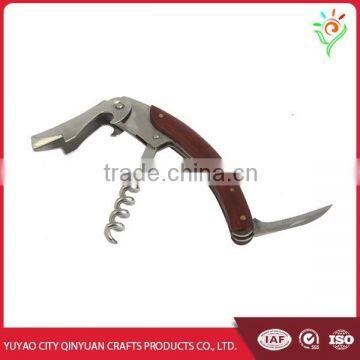 Factory hot selling bottle wine opener with corkscrew