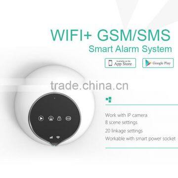 GS-S1 security home wifi alarm system control home applications support 100 smart sockets wifi gprs alarm system