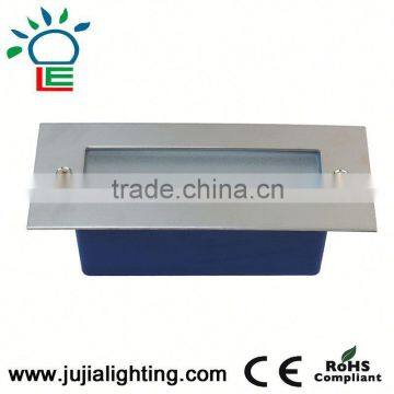 stainless steel toughened glass high quality 15w led underground light