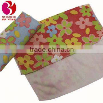 Durable lint free microfiber towel 400gsm