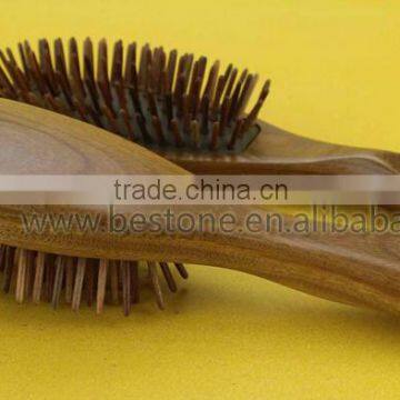 Durable Wooden Beard Hair Brush photo-5