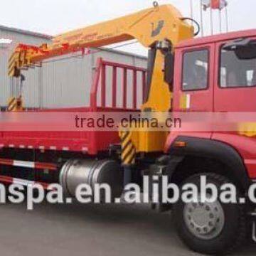 SINOTRUCK crane truck with crane 10 ton for sale