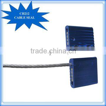 CH212 adjustable aluminum cable seal for shipping security