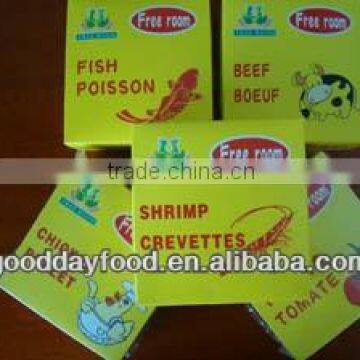 seasoning cube - shrimp flavor - bouillon cube / soup cube / stock cube