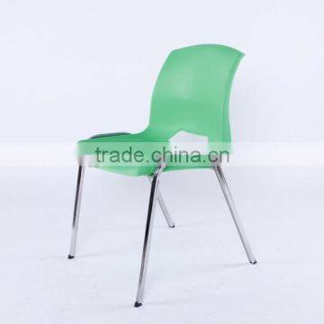 Hot Sales Primary Stacking Plastic School Chair With Metal Frame photo-5