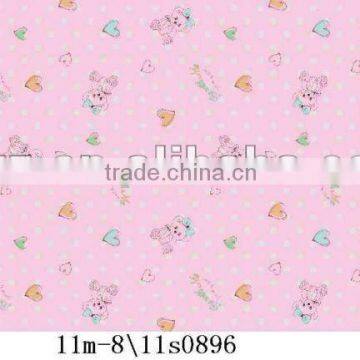 super soft lovely bear print flannel fleece fabric