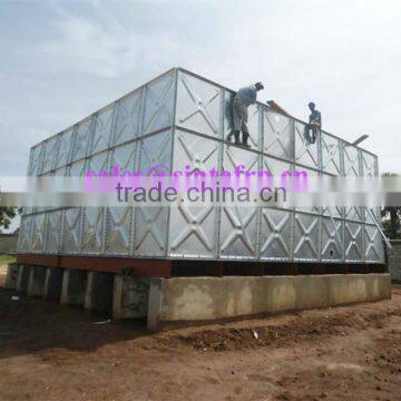 Galvanized Steel Water Tank Price/hot Dipped Galvanized Water Tank/galvanized Water Steel Storage Tanks