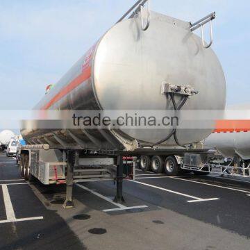 China Aluminium oil Alloy Tanker Semi-Trailer/Fuel Tanker