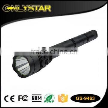 Onlystar GS-9463 aluminum 800lm 3*18650 long distance powerful flashlight xml-t6 mr light led torch