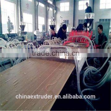 pvc Wood plastic Building Template production line