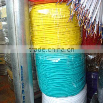 colorful braided wire ( textile wire )