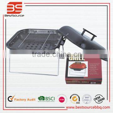 Folding Portable X Shape Iron BBQ Charcoal Grill Outdoor Camping Cooker Smoker