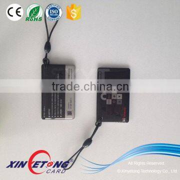ISO14443A epoxy waterproof 13.56Mhz RFID tag MF Plus-x chip with 4K byte memory