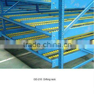 Warehouse steel drifting racking