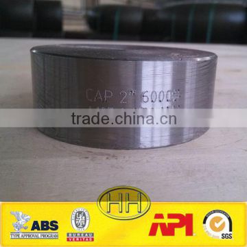 high quality A105 carbon steel socket weld cap