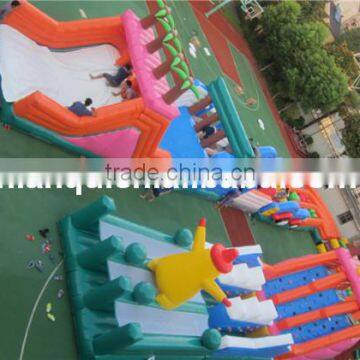 2014 Super Long Outdoor Adult Inflatable Obstacle Course for Sale photo-2