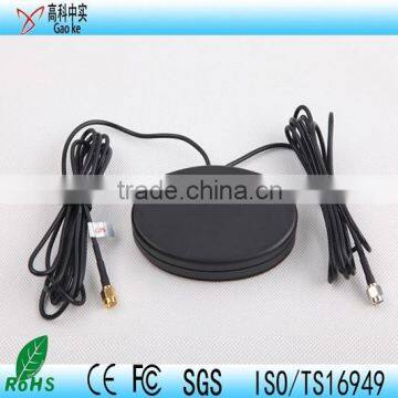 auto gps/gsm antenna combiner magnetic antenna,car antenna gps/gsm low price