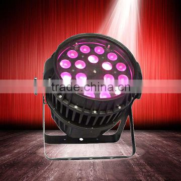 High power led par 64 RGBWA 5IN1 led stage par 18*15w led par light