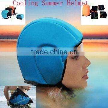 Logo Branding Floating Helmet, Cooling Summer Helmet for Swimming Beginners