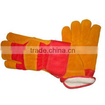 11 Inches Cowhide Split Thinsulate Working Leather Gloves photo-2