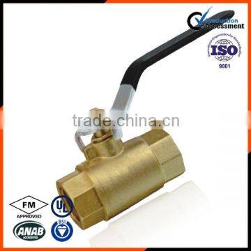 good price forged 1 inch brass ball valve