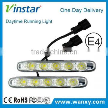 High quality universal auto led daytime running light with RS optical lens design car led drl