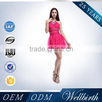 lady short sleeve sexy house dress