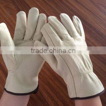 Pop warm fleece fashion leather glove,driver gloves,women showing gloves