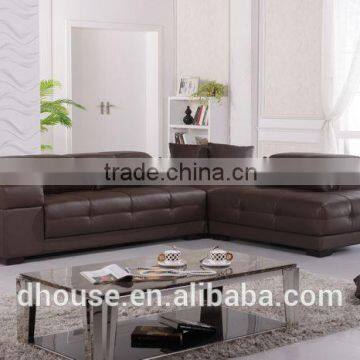 Modern Leather Corner Sofa DH1088