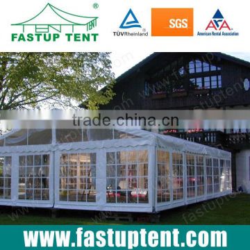 Aluminium Frame Marriage Marquee Tent Catering tent with Clear Roof for wedding banquet