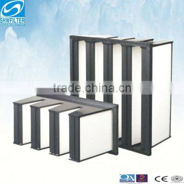 V-bank HEPA filter factory supplier in China