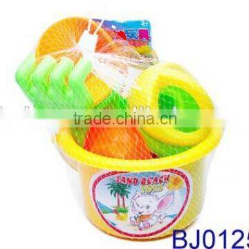 Happy Kids Beach Toy Plastic Toy Bucket photo-5