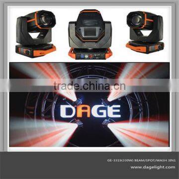 DAGE-GE3319(330W) Hot Sale Beam Spot Light Design for (3IN1) Top Quality