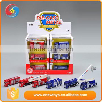 China wholesale promotion children metal miniature diecast fire truck model                        
                                                Quality Choice