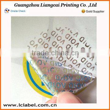 Sheet Packaging Sticker Paper Printed Void Logo Sticker photo-4