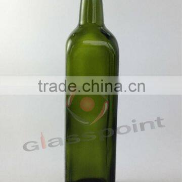 750ml square glass bottles for oil storage