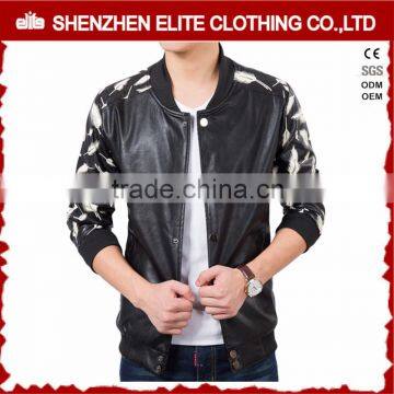 Pakistan Karachi Custom Sheep Leather Jackets for Men Black photo-5