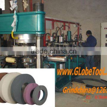 alumina grinding wheel making Machine, corundum grinding wheel production line, emery abrasive wheel making equipment