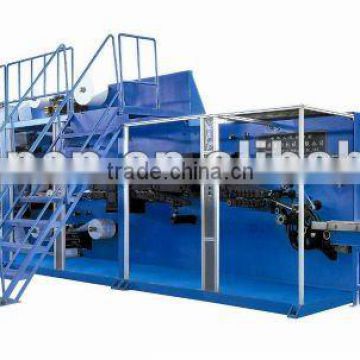 Full -servo Disposable hygienic products Baby Diaper Machine