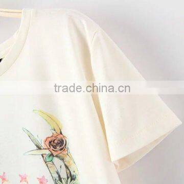 Wholesale Clothing Short Sleeve Cotton t Shirt With Animal Cheap China Wholesale Clothing photo-4