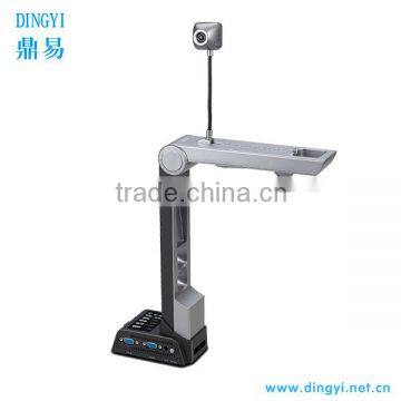 100% manufacturer supply dual cameras VGA+USB document camera digital visual presenter for education