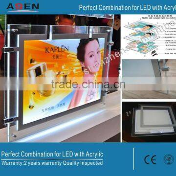 crystal led light box