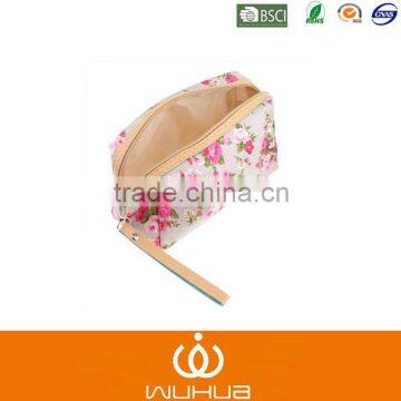 Factory Wholesale Colorful Cosmetic Bag With Nylon Zipper photo-3