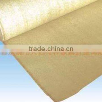 Vermiculite coated fiberglass fabric