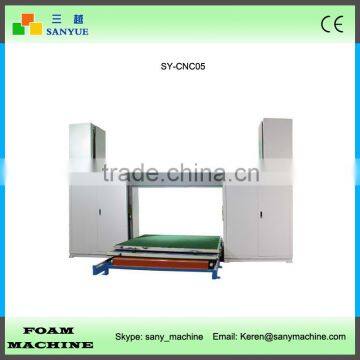 Saw Tooth And Flat Blade CNC Contour Sponge Cutting Machine                        
                                                Quality Choice